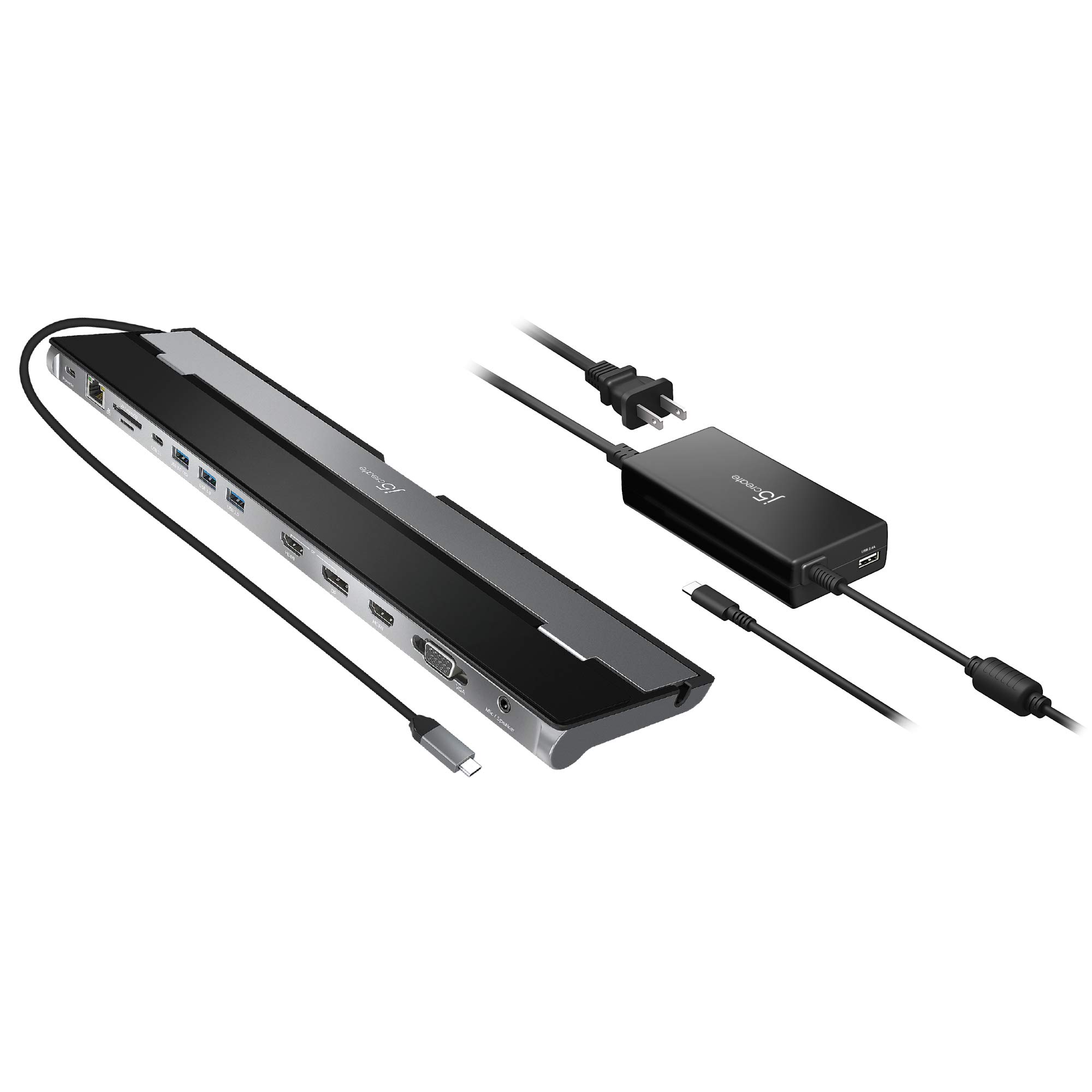 j5create USB Type-C ドック Windows・macOS対応 Amazon.co.jp: j5create USB-C 6in1 ハブ ドッキングステーション
